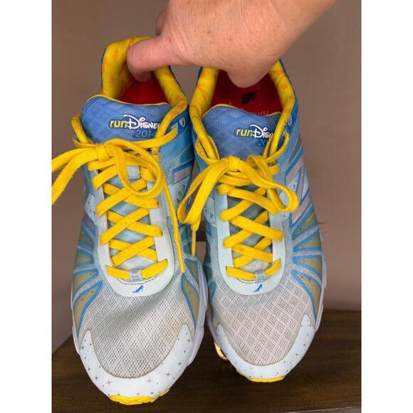 New Balance Disney Sneakers US 10.5 Blue Yellow Mesh RunDisney 2014 Athletics - Picture 1 of 8
